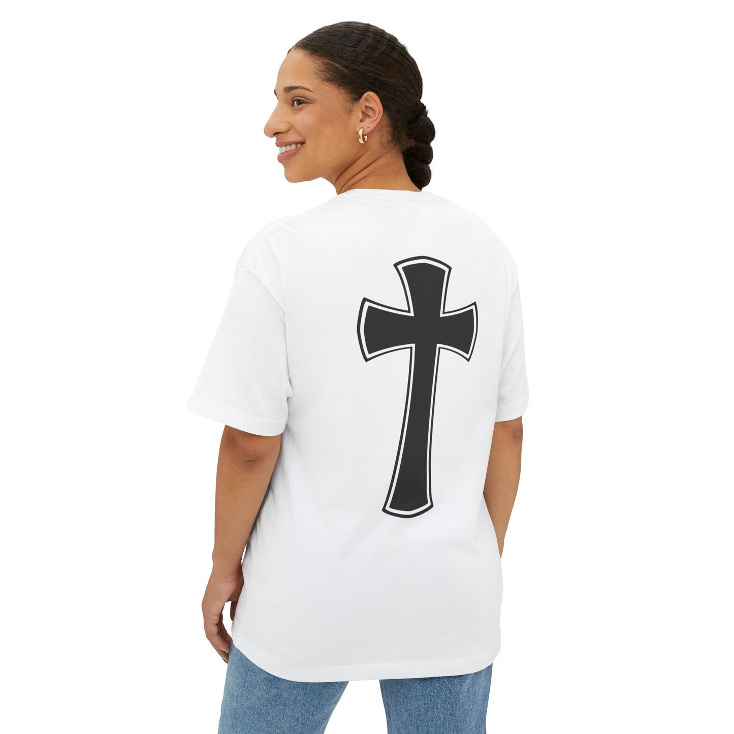 Reign Cross Oversized Boxy Tee