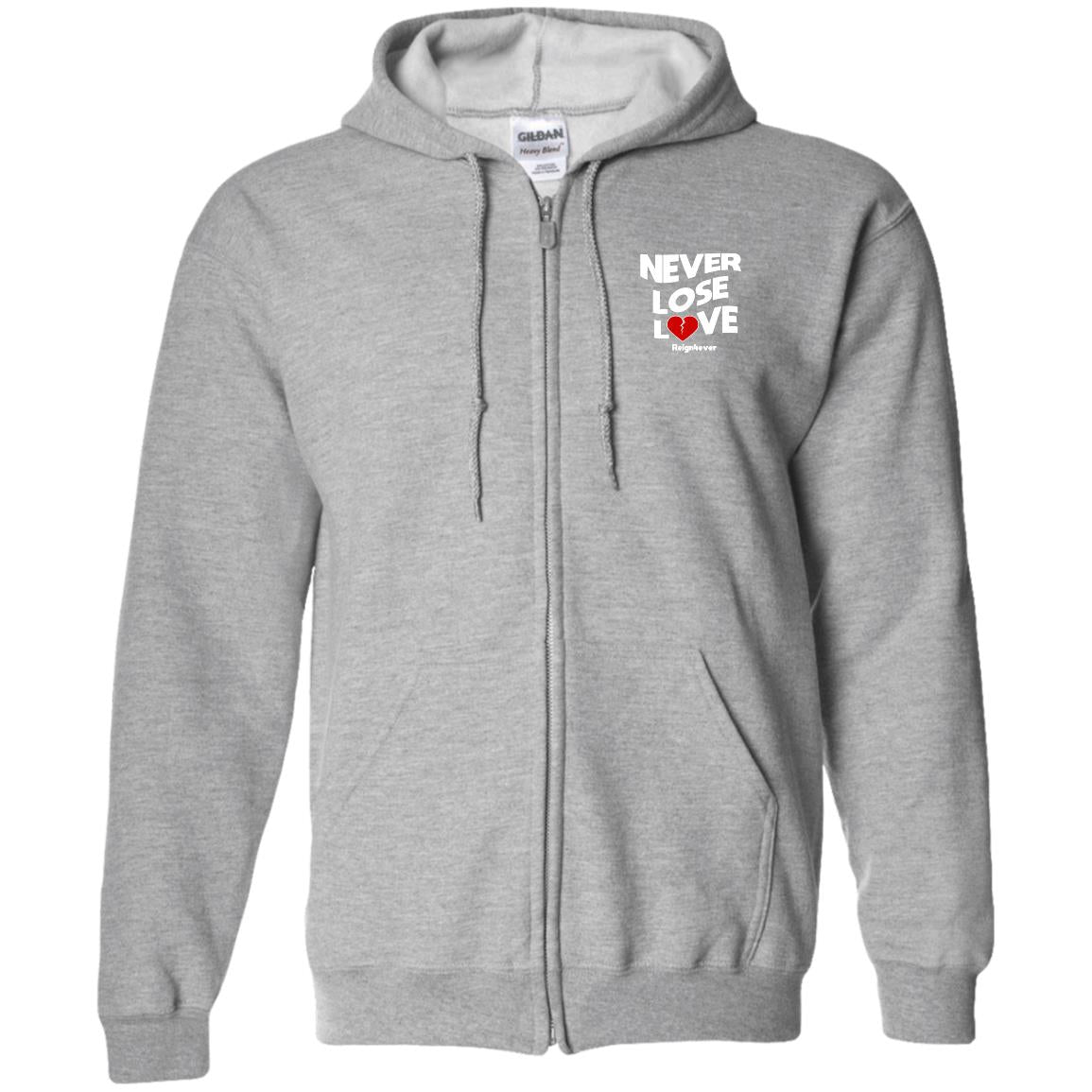 Never Lose Love Zip Hoodie