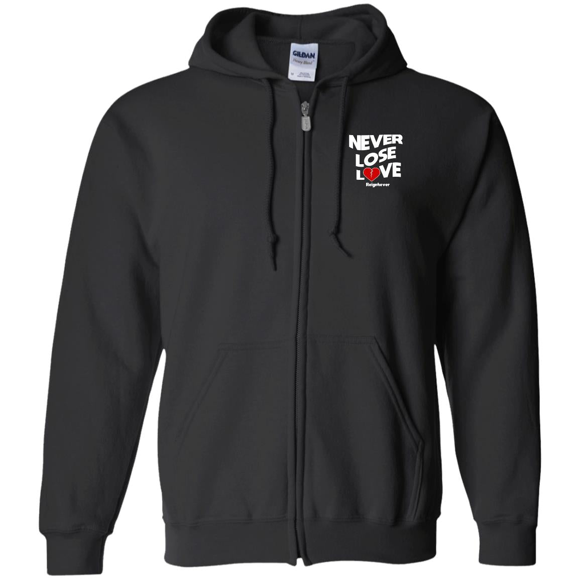 Never Lose Love Zip Hoodie
