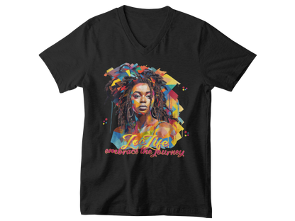 Loc Journey V-Neck Tee