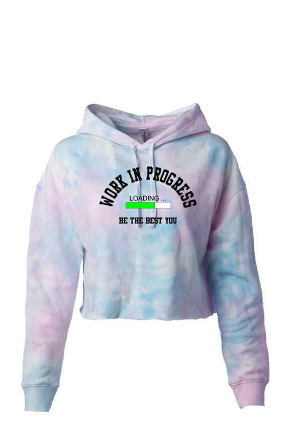 Work In Progress Tie Dye Crop Top